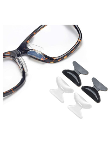Almohadillas para Nariz Gafas SMARTTOP 12 Pares Silicona