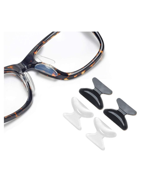 Almohadillas para Nariz Gafas SMARTTOP 12 Pares Silicona