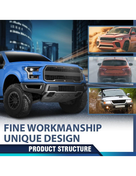 Parrilla Frontal PIT66 para Ford F150 Raptor 2017-2020