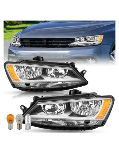 Ensamblaje de Faros TUSDAR para VW Jetta 2011-2018, Cromado