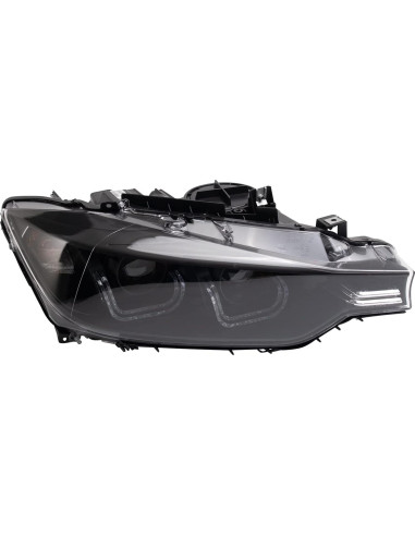 Conjunto de faros TRQ HLA95910 2 piezas Halógeno LED BMW 2012-2015