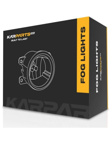 Faro Antiniebla KarParts360 para BMW X1 2012-2015 Lado Derecho