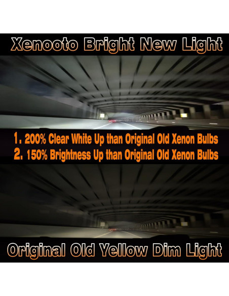 Bombillas D2S Xenón 6000K Xenooto para BMW X5 X3 2000-2006