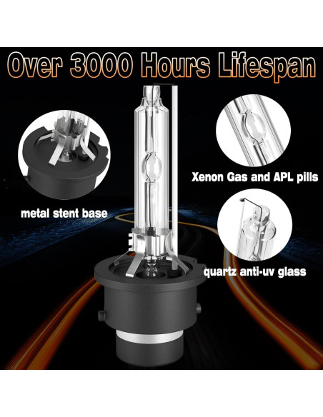 Bombillas D2S Xenón 6000K Xenooto para BMW X5 X3 2000-2006