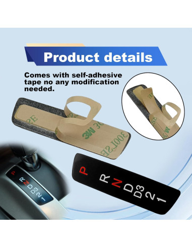 Panel de Recubrimiento Display Palanca Cambio Dunviku Honda Accord 2008-2013