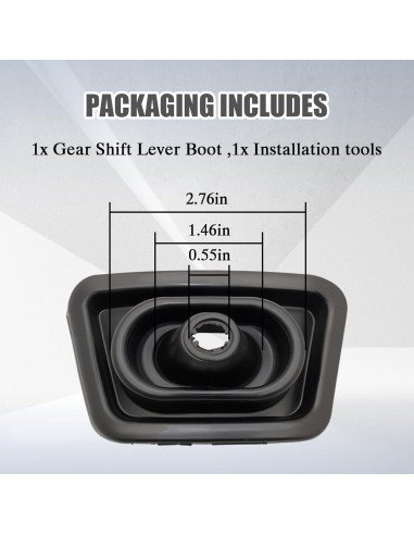 Cubierta de Botón de Cambio de Marchas Repustor para Dodge Ram 2011-2022