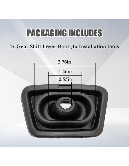 Cubierta de Botón de Cambio de Marchas Repustor para Dodge Ram 2011-2022