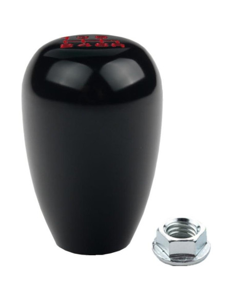 Palanca de Cambios Manual DEWHEL Tipo R 6 Velocidades Negro