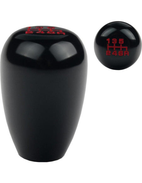 Palanca de Cambios Manual DEWHEL Tipo R 6 Velocidades Negro