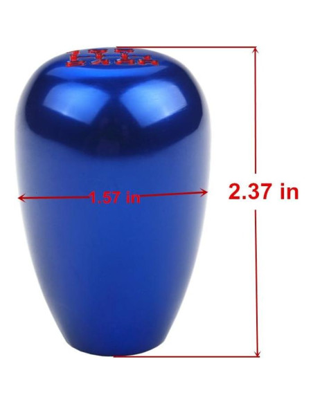 Palanca de Cambios Manual DEWHEL Tipo R 6 Velocidades Negro