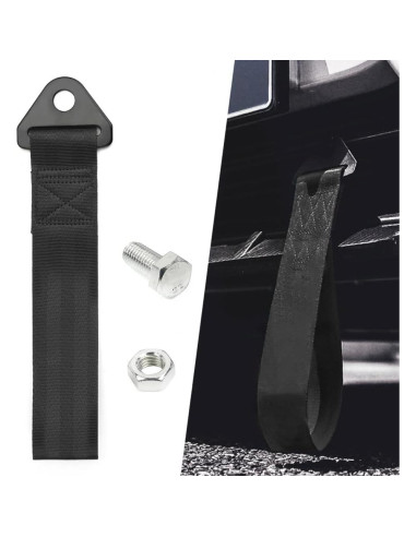 Cinta de Remolque Racing RASTP RS-BAG013 Negra Universal