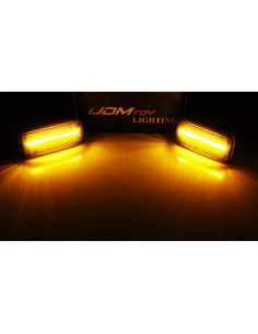 Kit de Luz de Señal de Giro LED iJDMTOY Lente Clara para Audi 2