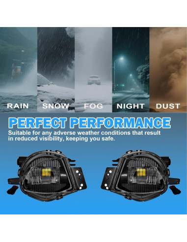 Luces de Niebla LED Boxlight para BMW E90 2006-2008