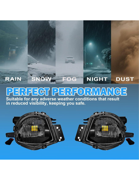 Luces de Niebla LED Boxlight para BMW E90 2006-2008