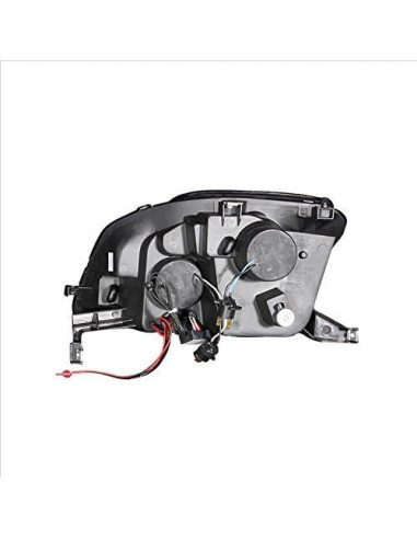 Juego de Faros LED Cromados SPPC para Honda Prelude - Izquierdo y Derecho