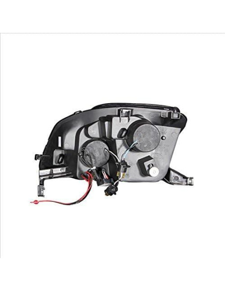 Juego de Faros LED Cromados SPPC para Honda Prelude - Izquierdo y Derecho