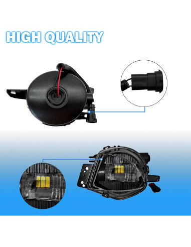 Luces de Niebla LED Boxlight para BMW E90 2006-2008