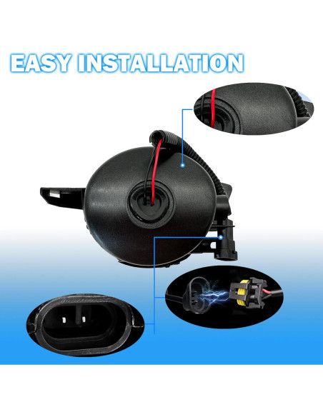 Luces de Niebla LED Boxlight para BMW E90 2006-2008