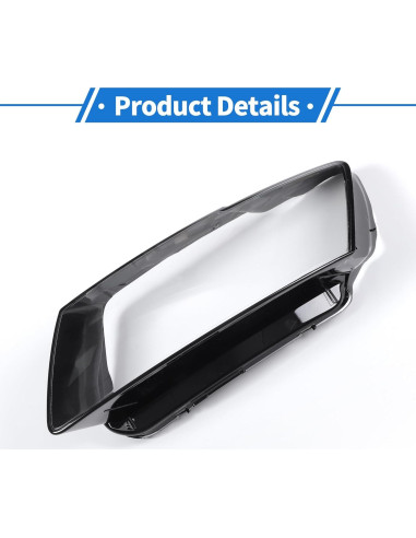 Cubierta de Lente de Faro VekAuto para Audi Q5 2013-2017