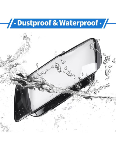 Cubierta de Lente de Faro VekAuto para Audi Q5 2013-2017