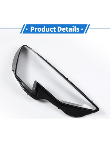 Cubierta de Lente de Faro VekAuto para Audi A3 2020-2022