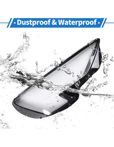 Cubierta de Lente de Faro VekAuto para Audi A3 2020-2022