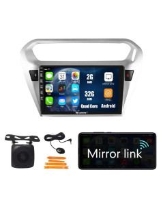 Estéreo Android Kunfine 9" para Peugeot 301 2013-2022, 2G+32G