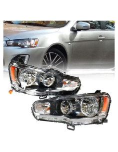 Conjunto de Faros Halógenos MOCHAG para Mitsubishi Lancer 2008-2017
