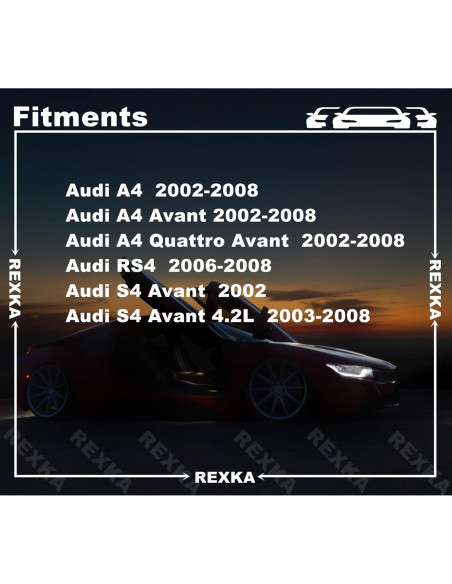 Clips de Panel de Recorte Interior Rexka 30 pcs Nylon Negro