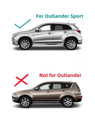 Cristal Ventana Lateral Izquierdo Mitsubishi Outlander Sport 2011-2025