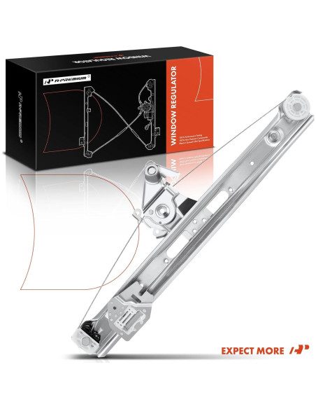 Regulador de Ventana Eléctrico A-Premium BMW E46 Lado Trasero Izquierdo