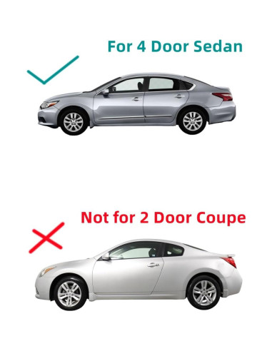 Cristal Trasero Calentado K&L para Nissan Altima 2013-2018