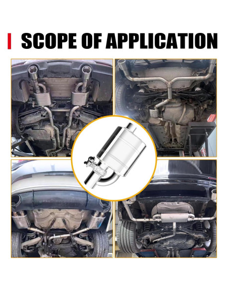 Sistema de escape eléctrico Peastorm 3" con muffler Cat Back