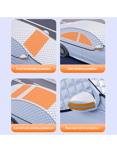 Cubierta de Parabrisas para Nieve Renault Megane I Classic 1996-2003