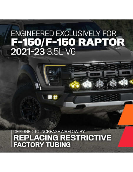 Sistema de Admisión de Aire Frío K&N 63-2623 para Ford F150 2017-2020