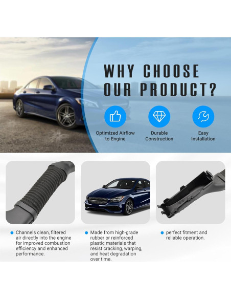 Manguera de Entrada de Aire NOVAPARTS para Mercedes-Benz 2014-2020