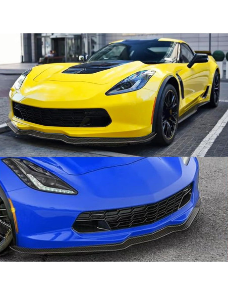 Labio Frontal Corvette C7 2014-2019 PSLG Fibra de Carbono