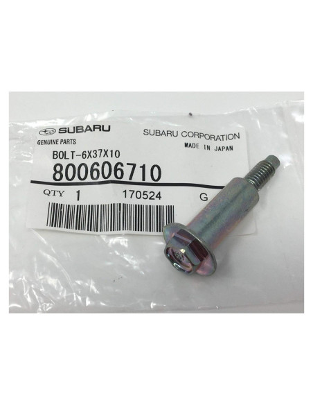 Tornillo de tapa de válvula Subaru 800606710 6x37mm OEM