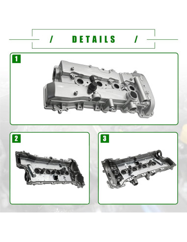 Cubierta de Válvula de Motor PartsFlow con Junta de Aceite