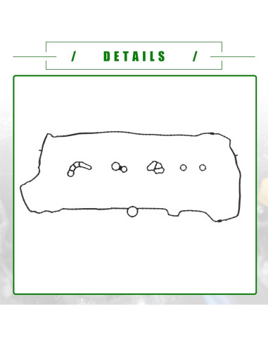 Cubierta de Válvula de Motor PartsFlow con Junta de Aceite