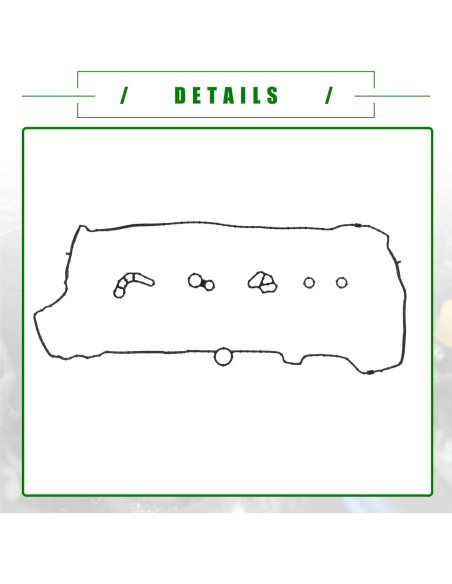 Cubierta de Válvula de Motor PartsFlow con Junta de Aceite