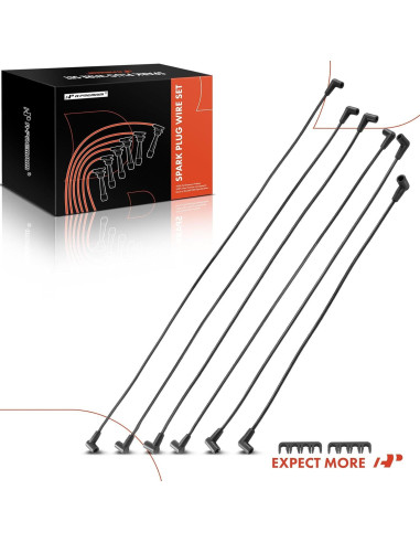 Cables de Bujía A-Premium 6 para Chevrolet Camaro y Pontiac Firebird V6 3.8L