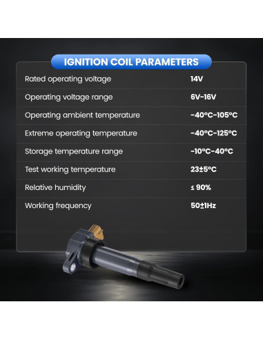 Paquete de 4 Bobinas de Encendido SYKRSS UF634 para Suzuki