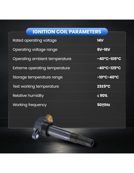 Paquete de 4 Bobinas de Encendido SYKRSS UF634 para Suzuki