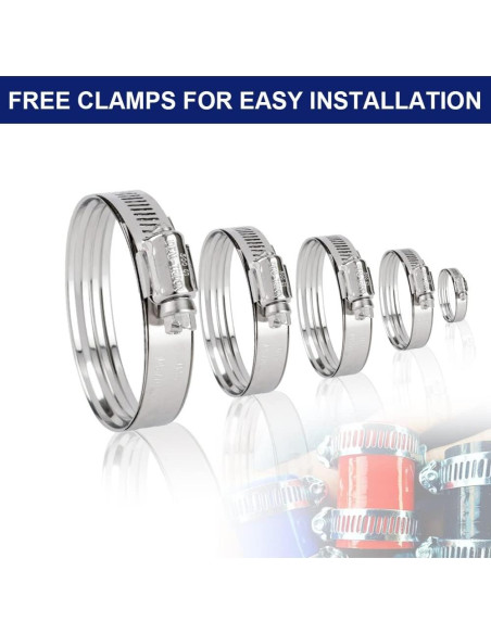 Kit de Mangueras de Refrigerante PIT66 para Suzuki LTR 450 Azul