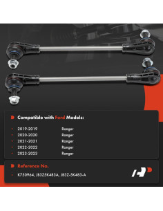 Enlaces de Barra Estabilizadora Delantera A-Premium Ford Ranger 2019-2023 2