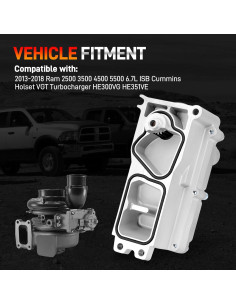 Actuador Turbo GDUKOP 5494878RX para Dodge Ram 2013-2018 2