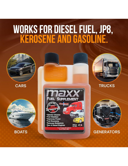 Tratamiento de Combustible CleanBoost Maxx 0.23kg - Mejora Gasolina y Diésel