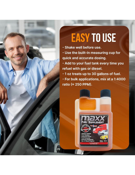 Tratamiento de Combustible CleanBoost Maxx 0.23kg - Mejora Gasolina y Diésel