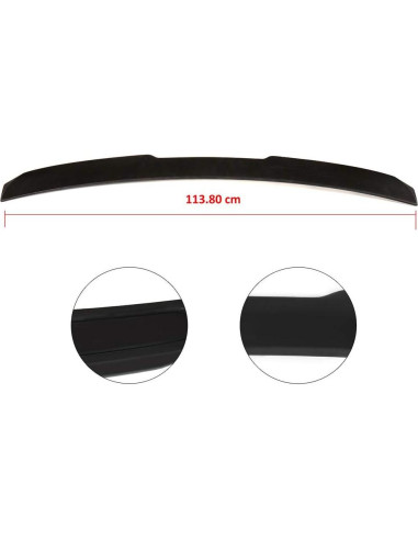 Alerón Trasero de Techo Staytop para BMW Serie 5 E60 2004-2010